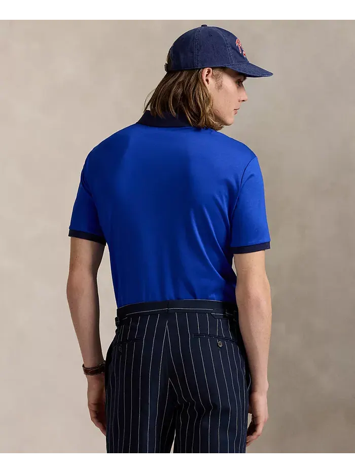 Мужская классическая поло из мягкого хлопка Polo Ralph Lauren — изображение 2 из 5, мульти