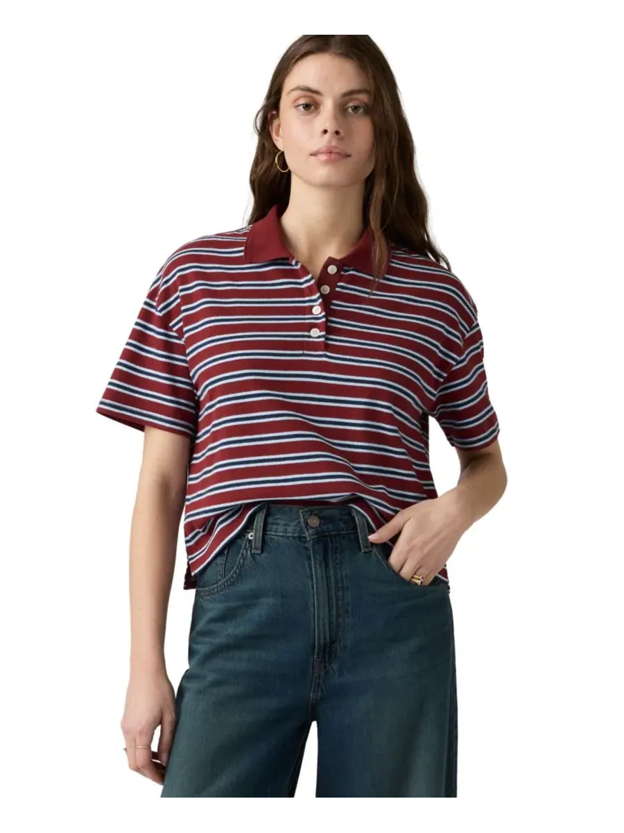 Женское поло Didion Rugby с коротким рукавом Levi's, Milano Str — изображение 1 из 5