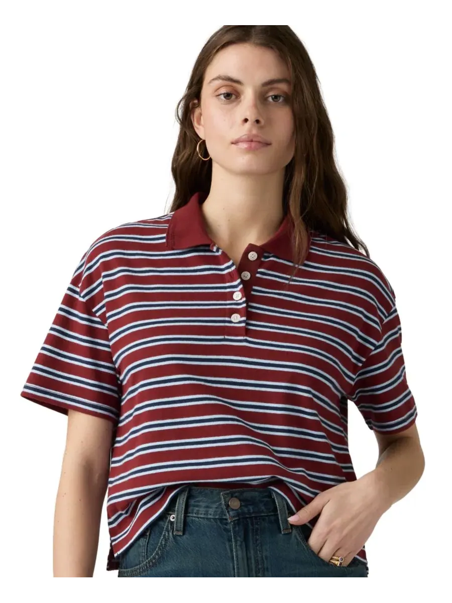 Женское поло Didion Rugby с коротким рукавом Levi's, Milano Str — изображение 3 из 5