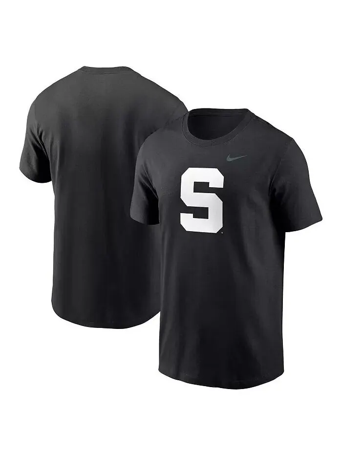 Мужская футболка с альтернативным логотипом Michigan State Spartans Primetime Evergreen Nike — изображение 1 из 3, белый