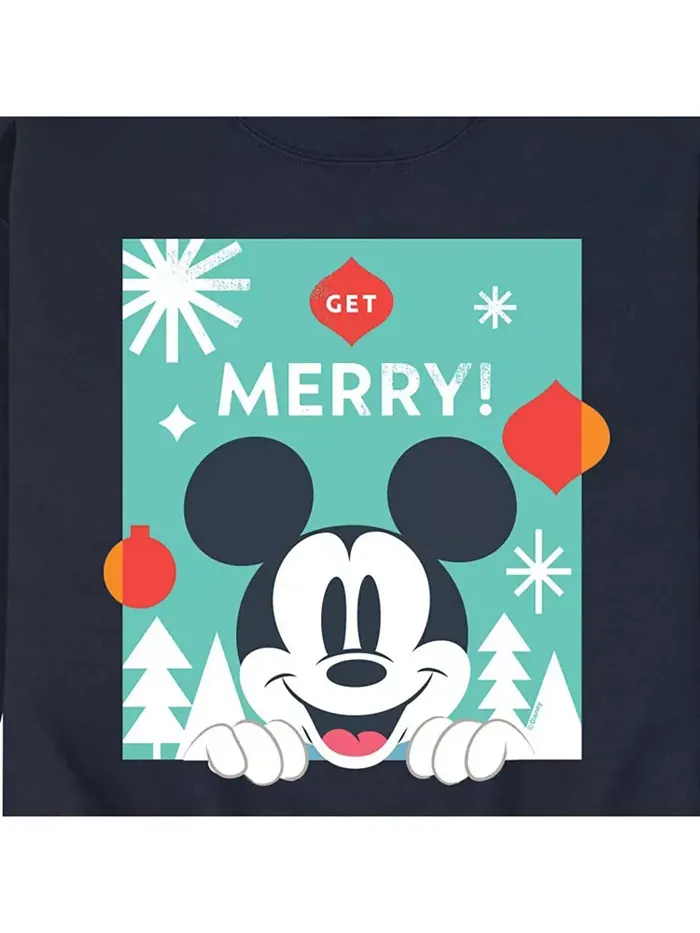 Мужская флисовая толстовка Disney Holiday Crew AIRWAVES — изображение 3 из 3, синий