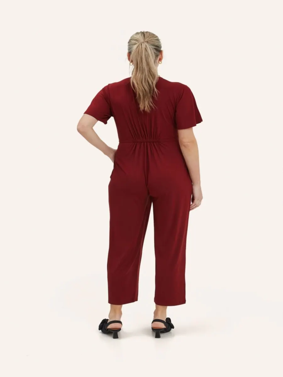 Комбинезон Люсии NOM Maternity — изображение 4 из 4, красный