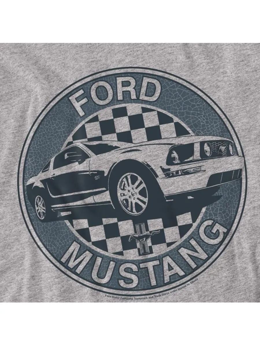 Футболка чемпиона для высоких и крупных людей Mustang — изображение 2 из 3, приглушенный