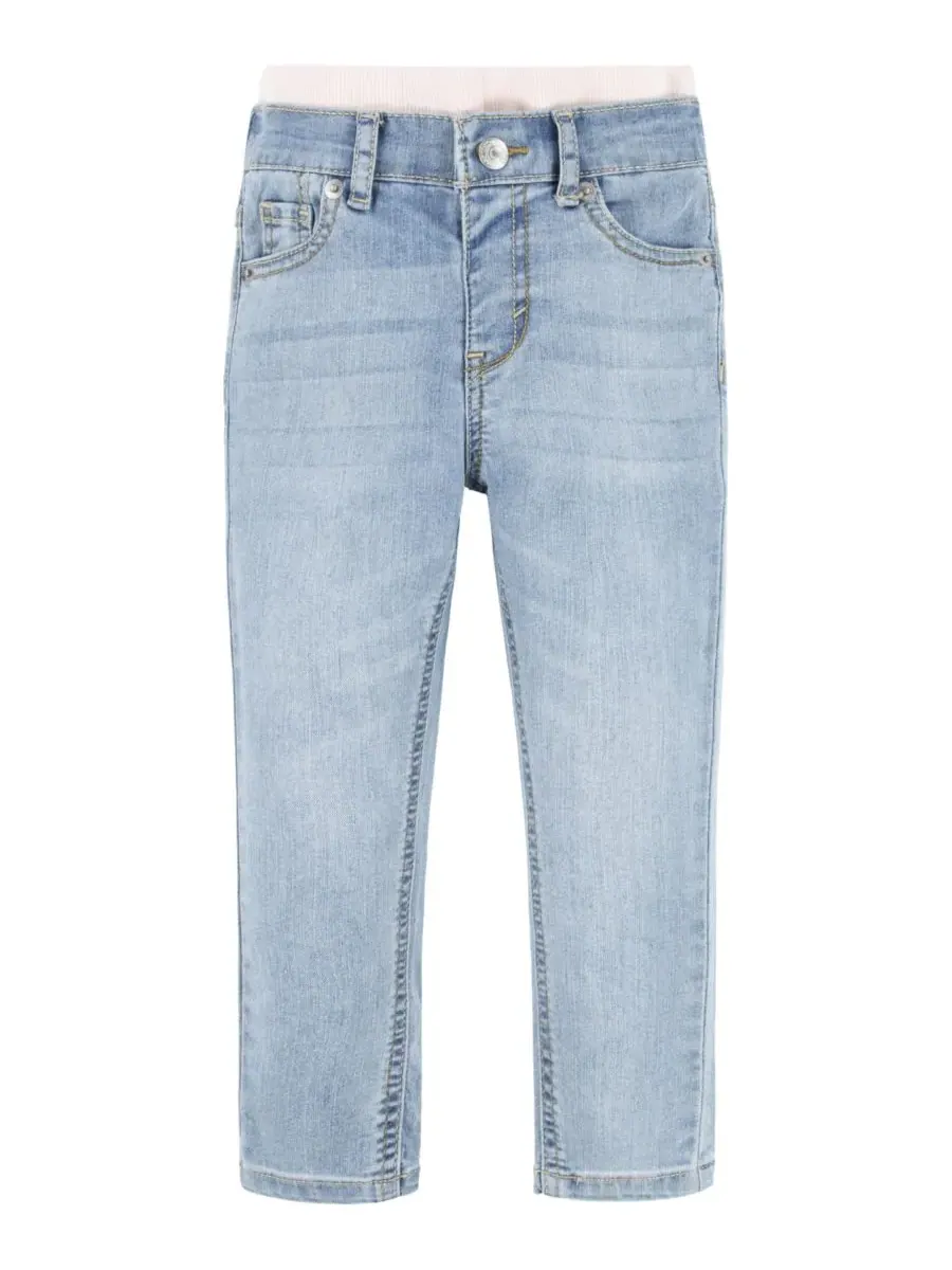Детские джинсы Brandi Slim-Leg для девочек 2T-4T Levi's — изображение 7 из 8, светлый синий