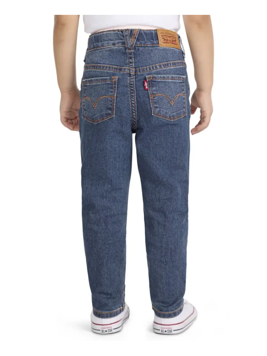 Детские джинсы Brandi Slim-Leg для девочек 2T-4T Levi's — изображение 3 из 8, синий