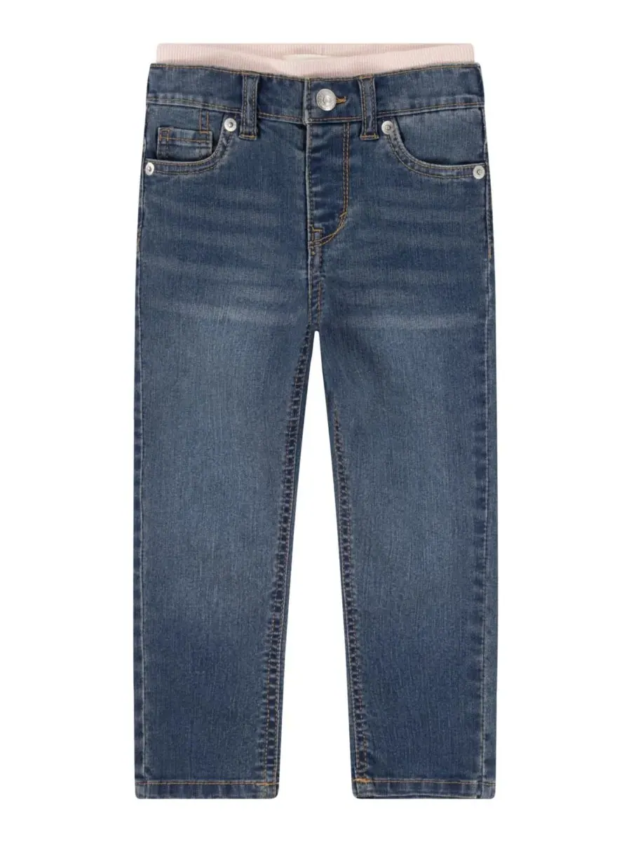 Детские джинсы Brandi Slim-Leg для девочек 2T-4T Levi's — изображение 4 из 8, синий