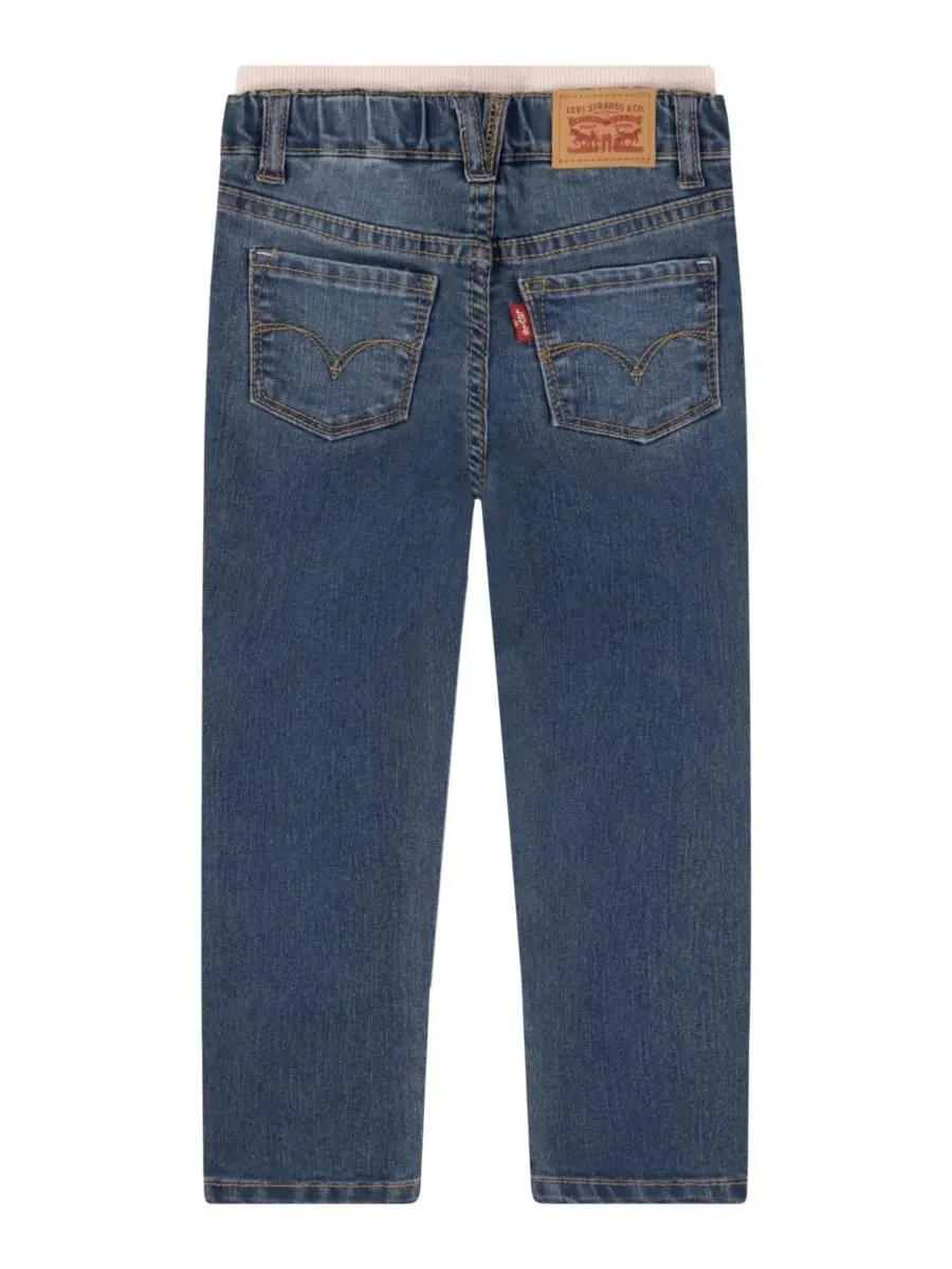 Детские джинсы Brandi Slim-Leg для девочек 2T-4T Levi's — изображение 5 из 8, синий