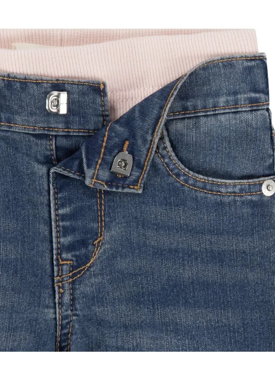 Детские джинсы Brandi Slim-Leg для девочек 2T-4T Levi's — изображение 8 из 8, синий