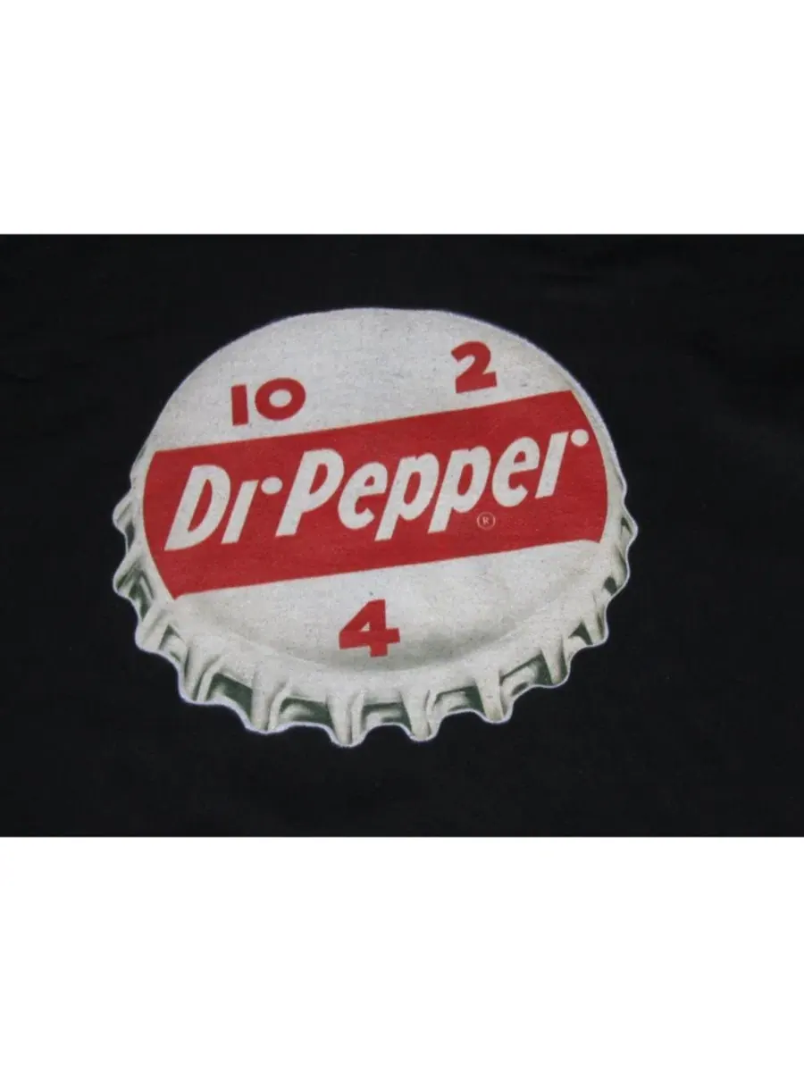 Худи Dr Pepper Bottle Cap с капюшоном и карманом Dr. Pepper — изображение 2 из 2, черный