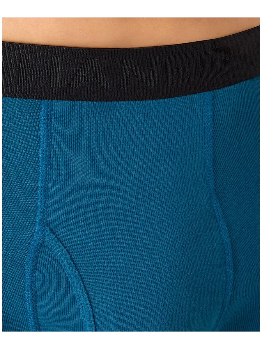 Hanes Мужские хлопковые боксеры Ultimate Cotton, комплект из 4 штук — изображение 5 из 6, разноцветный