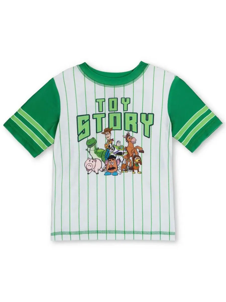 Комплект для плавания из 2 предметов с защитной рубашкой и плавками Toy Story — изображение 2 из 3, серый зеленый