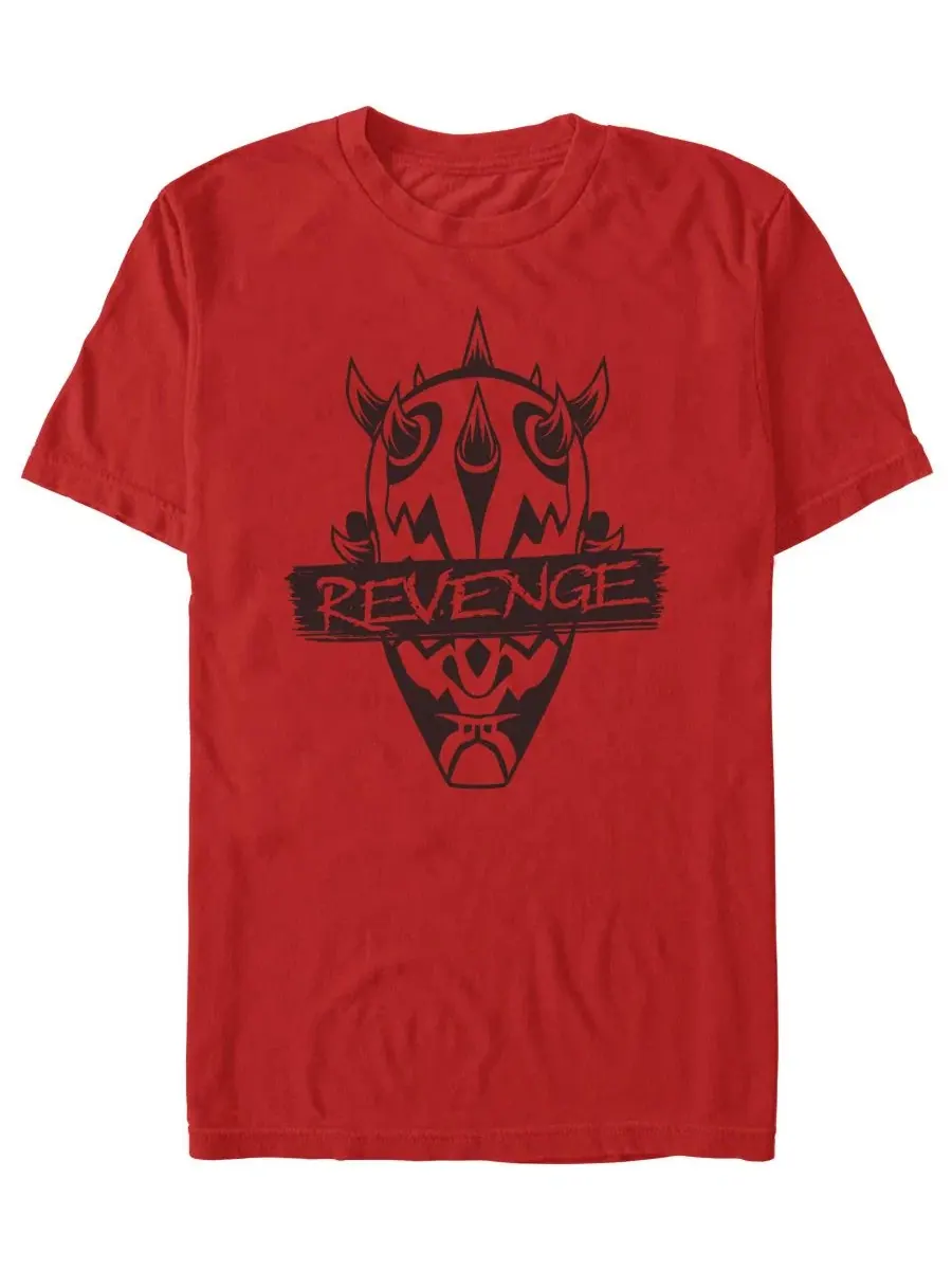 Футболка с принтом Revenge Face Star Wars Fifth Sun — изображение 1 из 3, красный