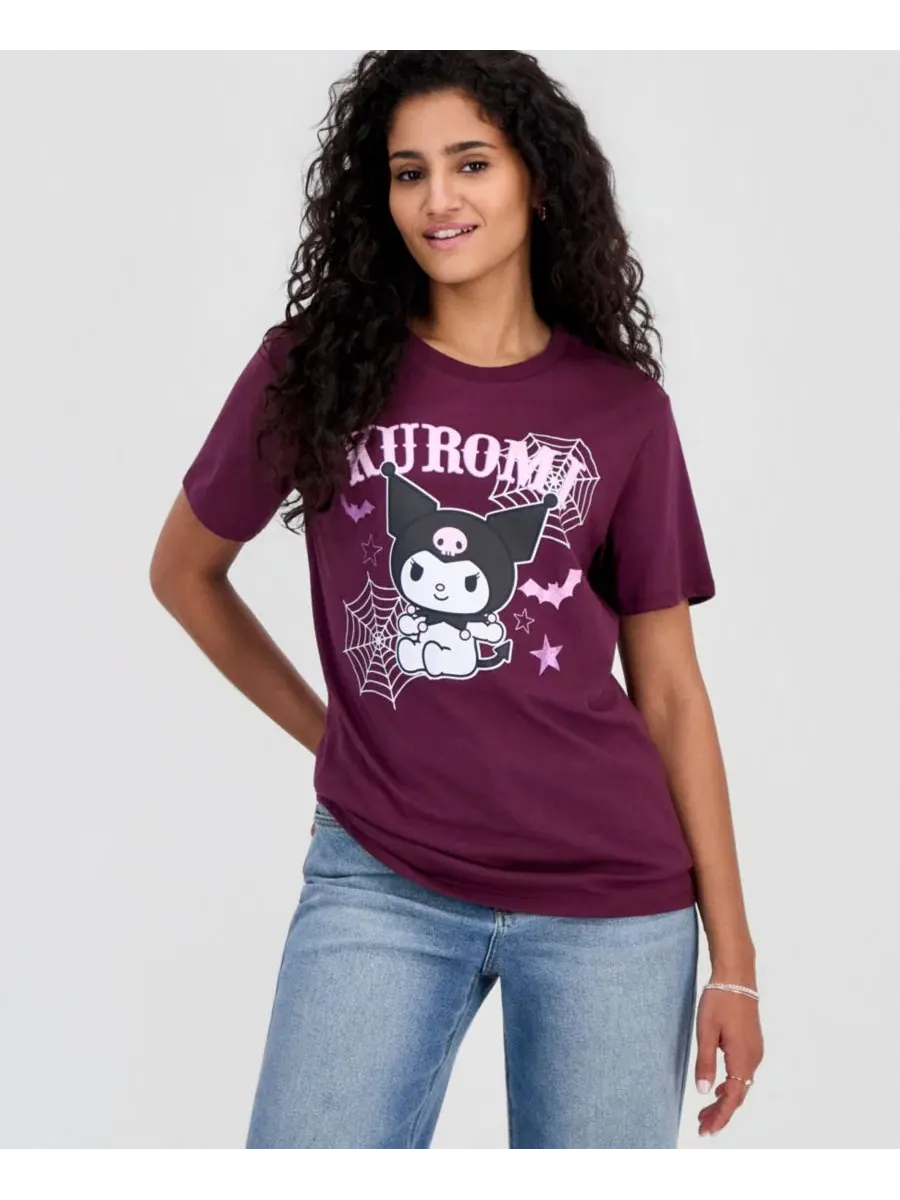 Футболка с принтом Kuromi Spiderweb Grayson Threads, The Label