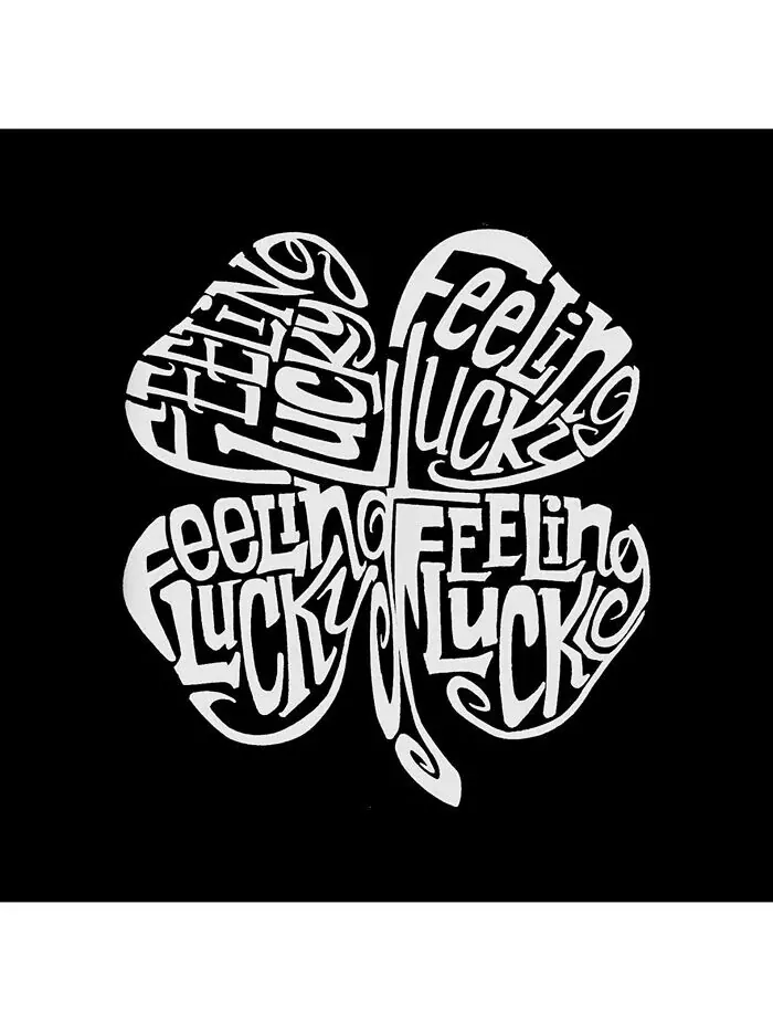 Футболка мужская Word Art - Feeling Lucky LA Pop Art — изображение 2 из 2, серый