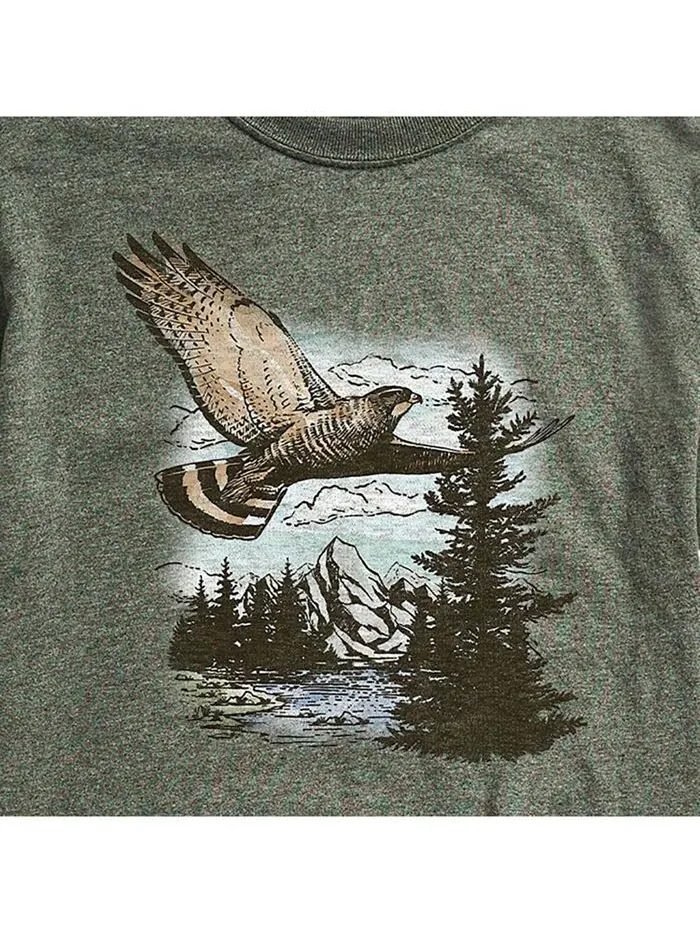 Мужская футболка с коротким рукавом Eagle Scene AIRWAVES — изображение 3 из 3, зеленый