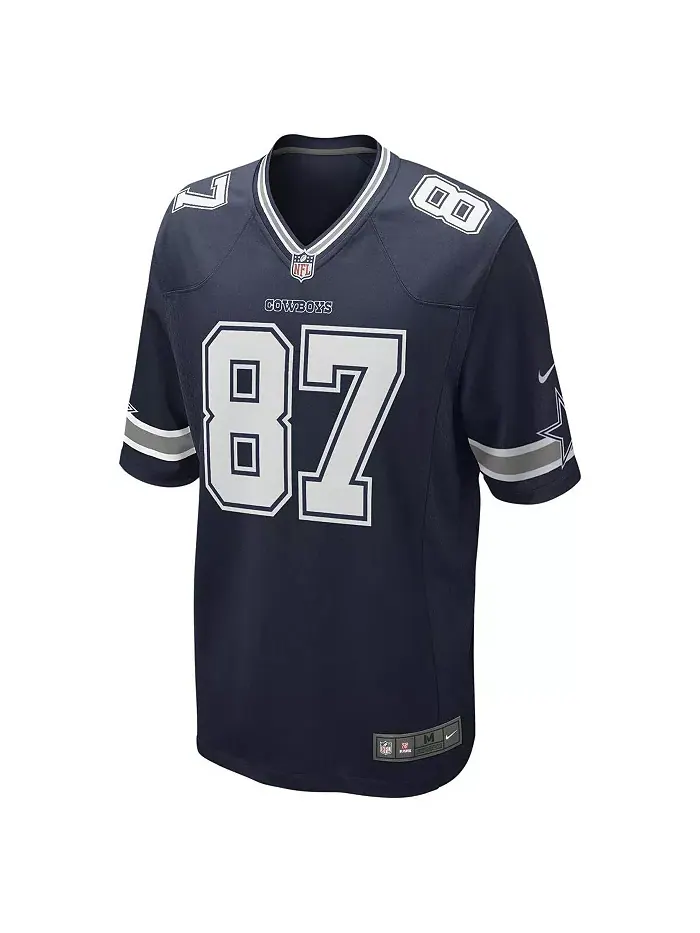 Мужская игровая футболка Jake Ferguson Dallas Cowboys Nike — изображение 3 из 3, темно-синий