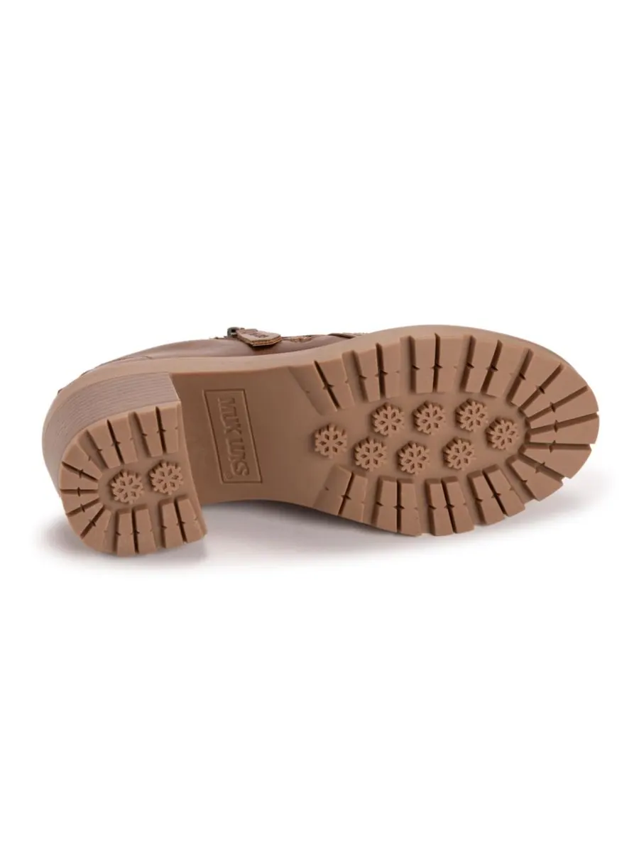 Женская футболка Lainey Shootie MUK LUKS — изображение 7 из 8, темный бежевый