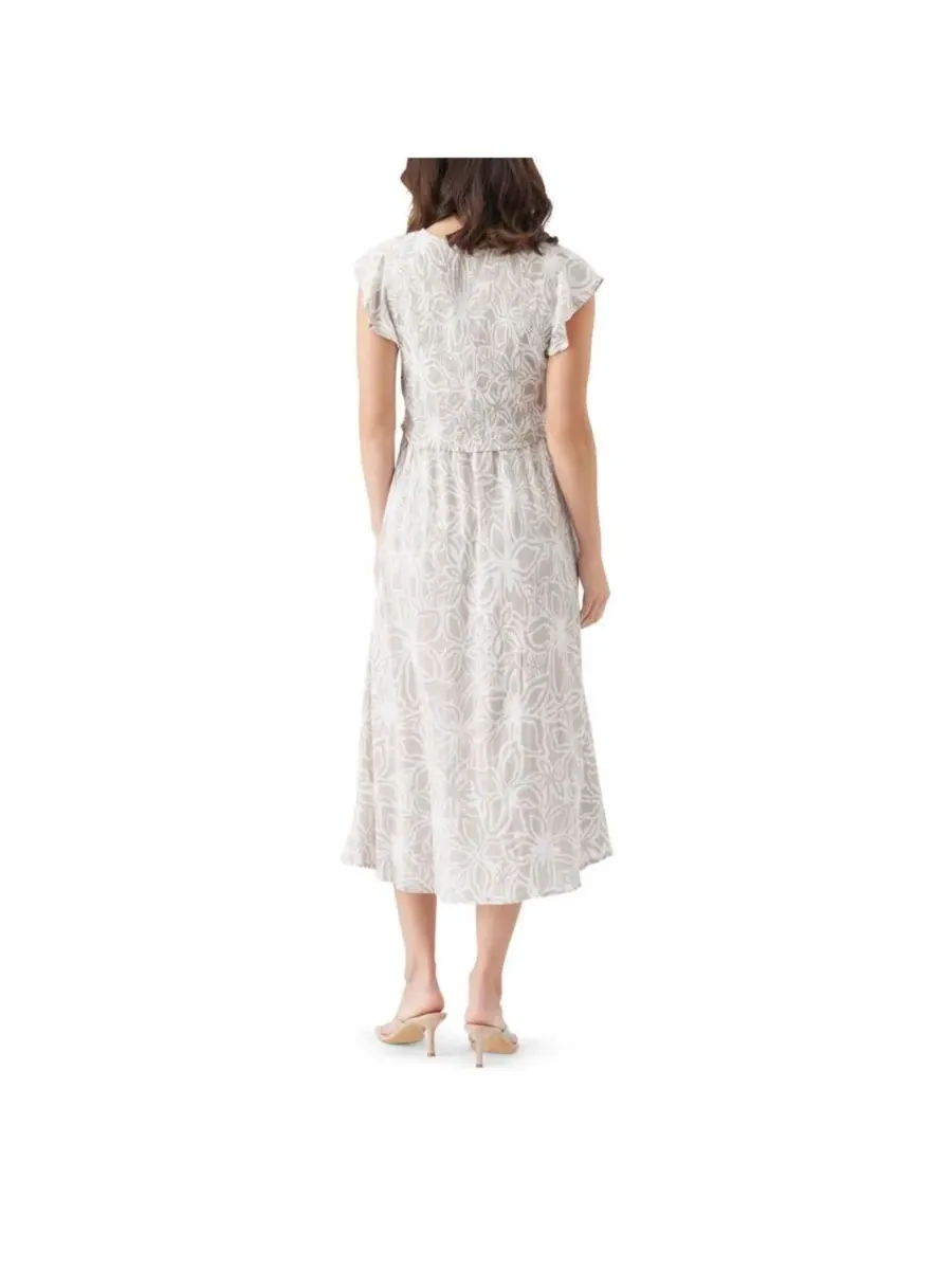 Женское платье для кормления Alona Ripe Maternity — изображение 2 из 6, песочный/белый
