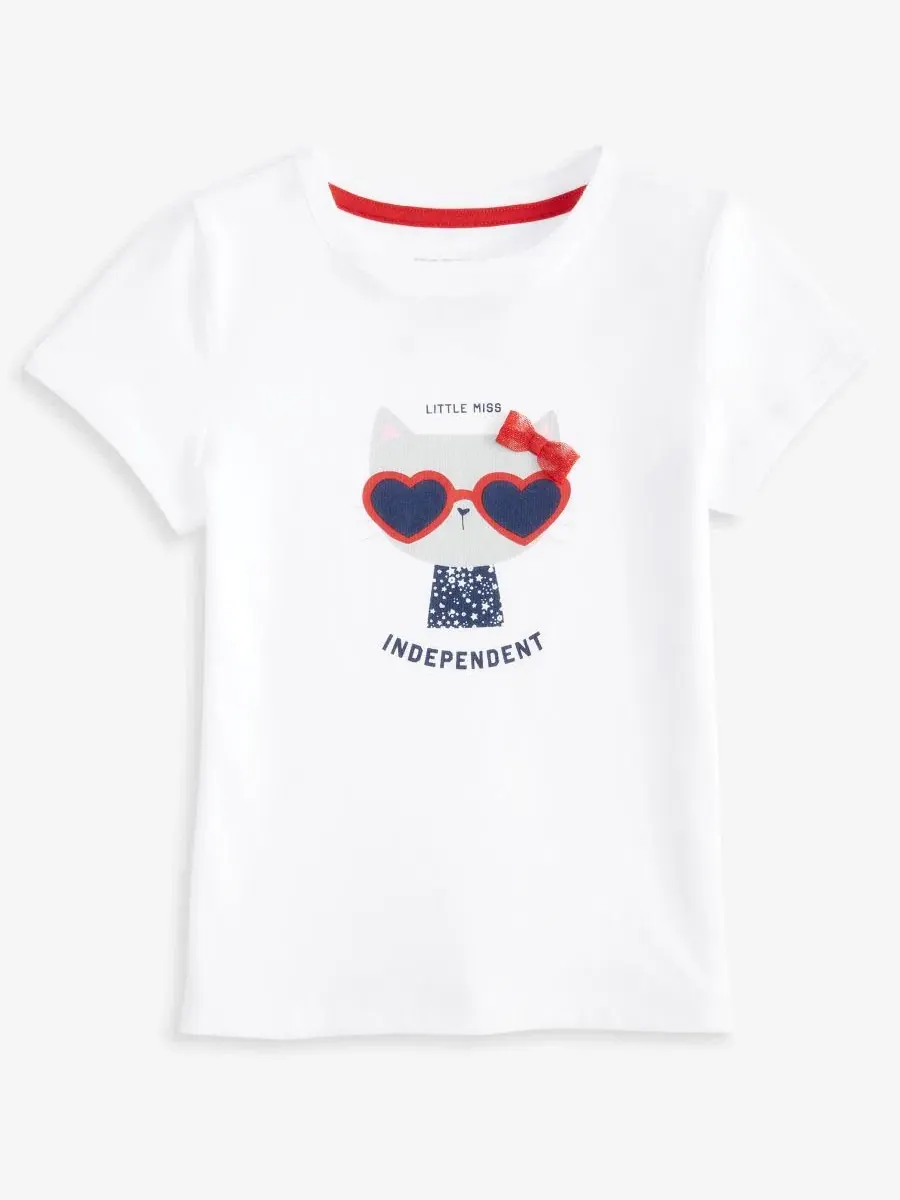 Детская футболка Little Miss Independent для девочек 12 месяцев - 5 лет Epic Threads