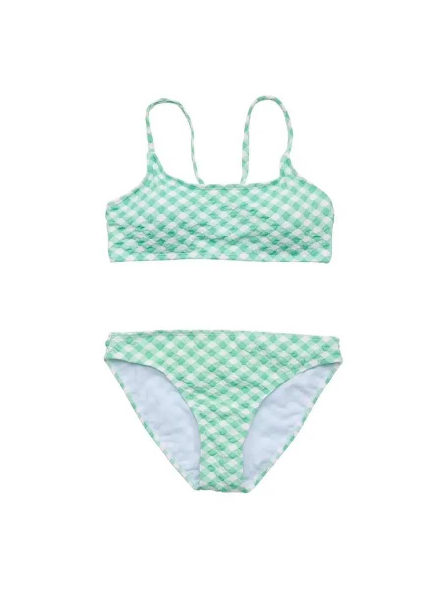Бикини для девочек Big Girls Cool Mint Crush Teen Crop Snapper Rock — изображение 1 из 3, зеленый