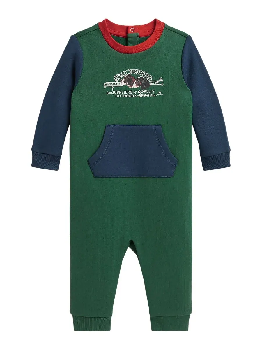 Комбинезон-слип с принтом Polo Sportsman Polo Ralph Lauren