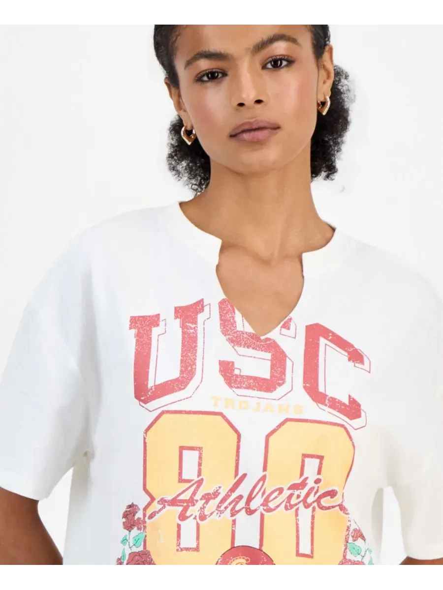 Футболка с графикой USC Athletics Grayson Threads, The Label — изображение 2 из 4, белый