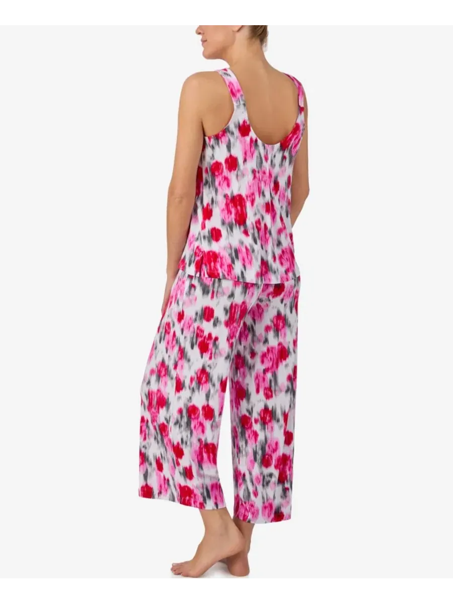 Комплект из топа без рукавов и укороченных брюк, модель Ikat Roses DKNY, Ikat Roses — изображение 3 из 3