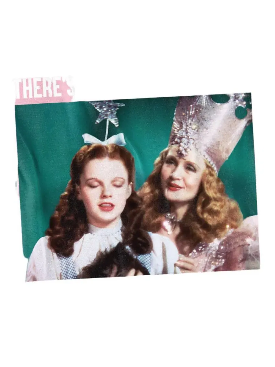 Футболка с длинным рукавом The No Place Like Home Glenda Wizard Of Oz — изображение 2 из 3, розовый