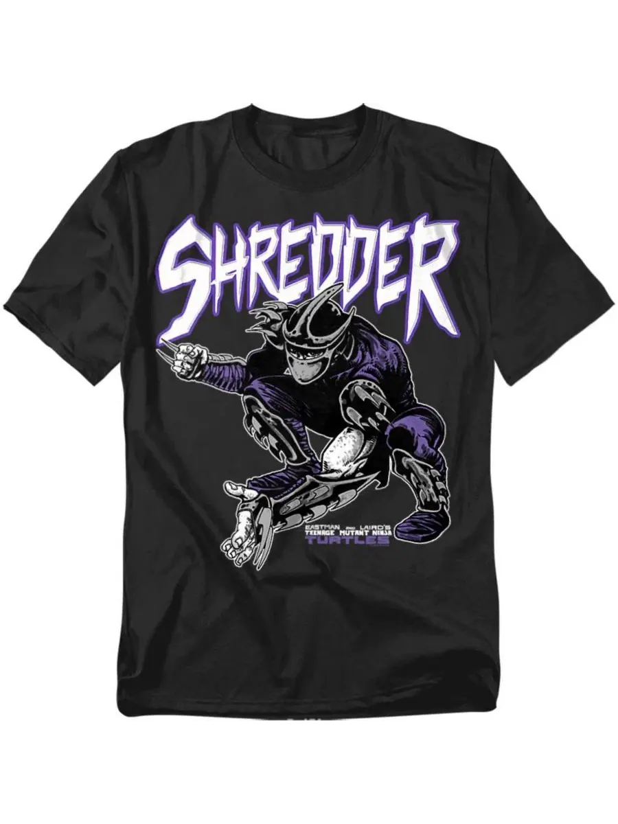 Футболка с принтом Shredder Teenage Mutant Ninja Turtles — изображение 1 из 3, черный