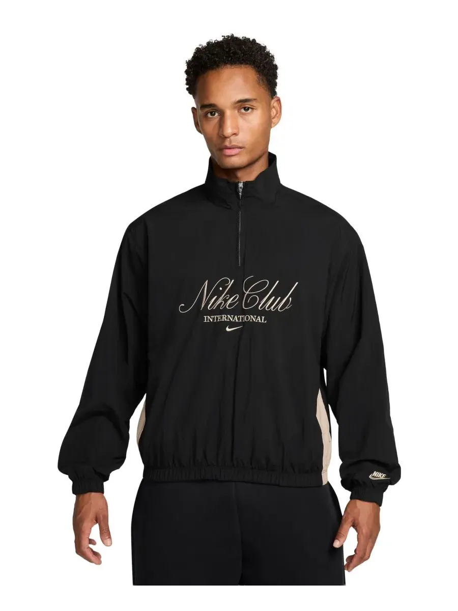 Мужская куртка с полузастежкой Club Oversized Fit Nike