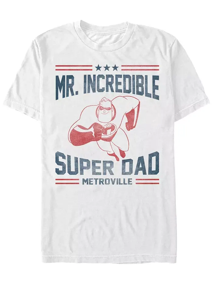 Футболка мужская Disney Pixar "The Incredibles" Mr. Super Dad Metroville с короткими рукавами Fifth — изображение 1 из 1