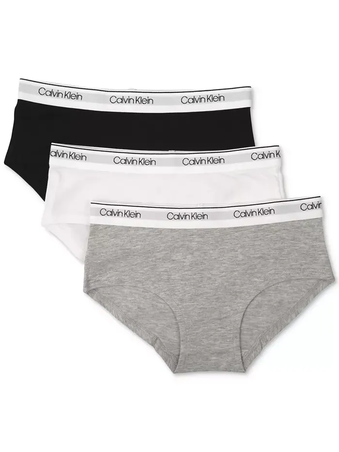 3 шт. Трусы-хипстер, для девочек и подростков Calvin Klein