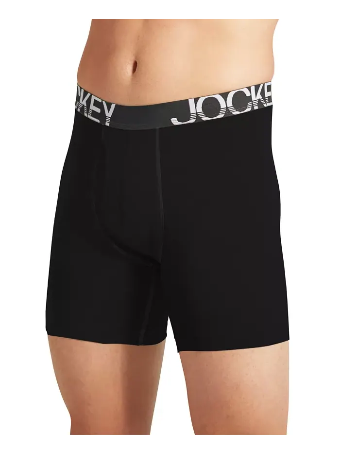 3 упаковки боксеров ActiveStretch 7" Jockey — изображение 2 из 3, черный