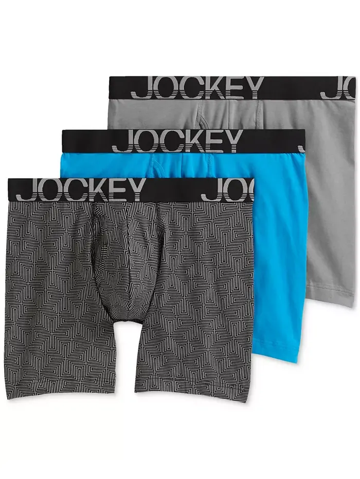 3 упаковки боксеров ActiveStretch 7" Jockey