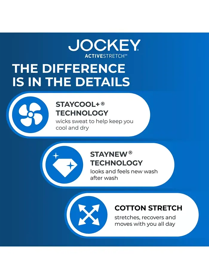 3 упаковки боксеров ActiveStretch 7" Jockey — изображение 6 из 6