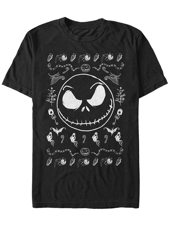Мужской свитер с коротким рукавом Jack Spooky, футболка Fifth Sun — изображение 1 из 1, черный