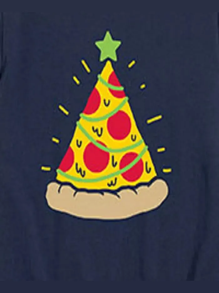 Футболка Big Boys Pizza Tree Graphic Hybrid — изображение 3 из 3, синий