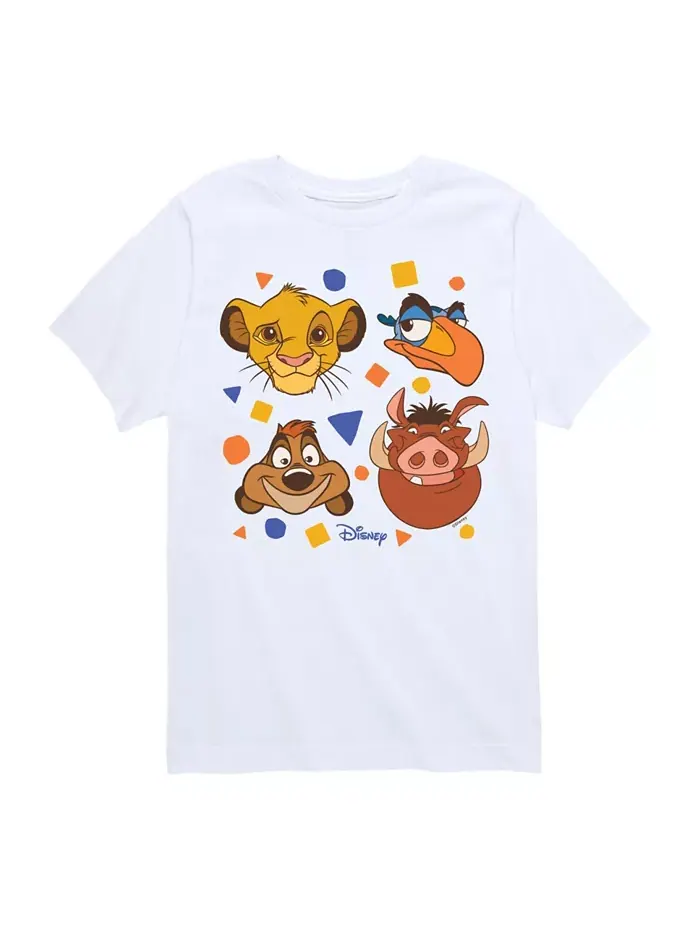 Футболка с принтом Disney для мальчиков старшего возраста Lion King — белый