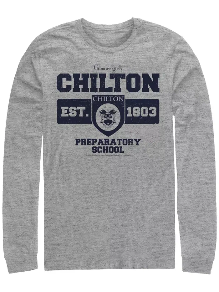 Мужская футболка с длинным рукавом Gilmore Girls TV "Property of Chilton Prepatory School" Fifth Sun — изображение 1 из 1