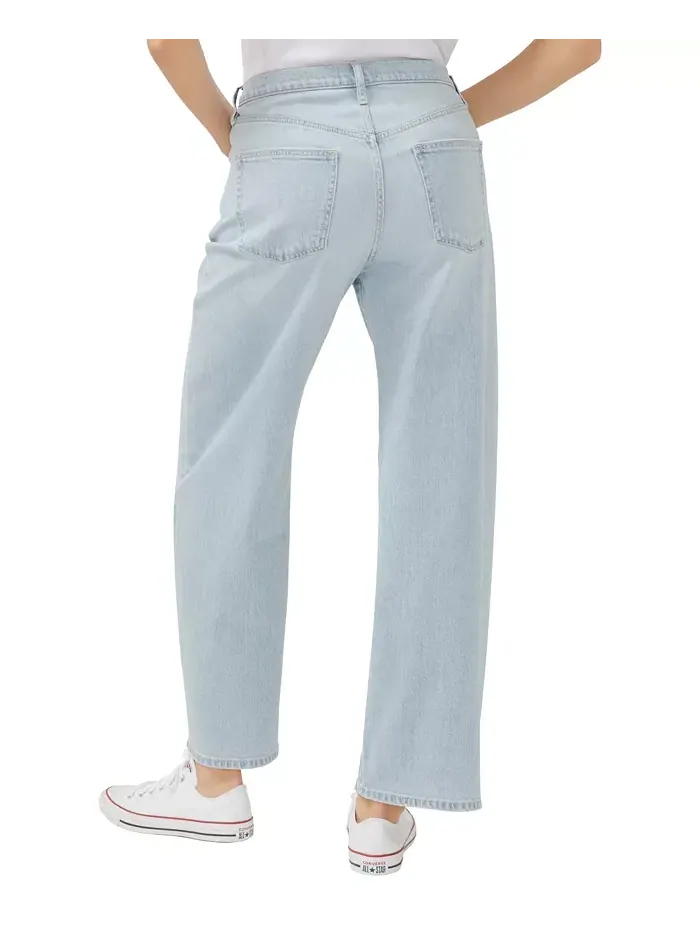 Женские джинсы Be Easy Straight Leg с завязками Silver Jeans Co. — изображение 2 из 5, синий