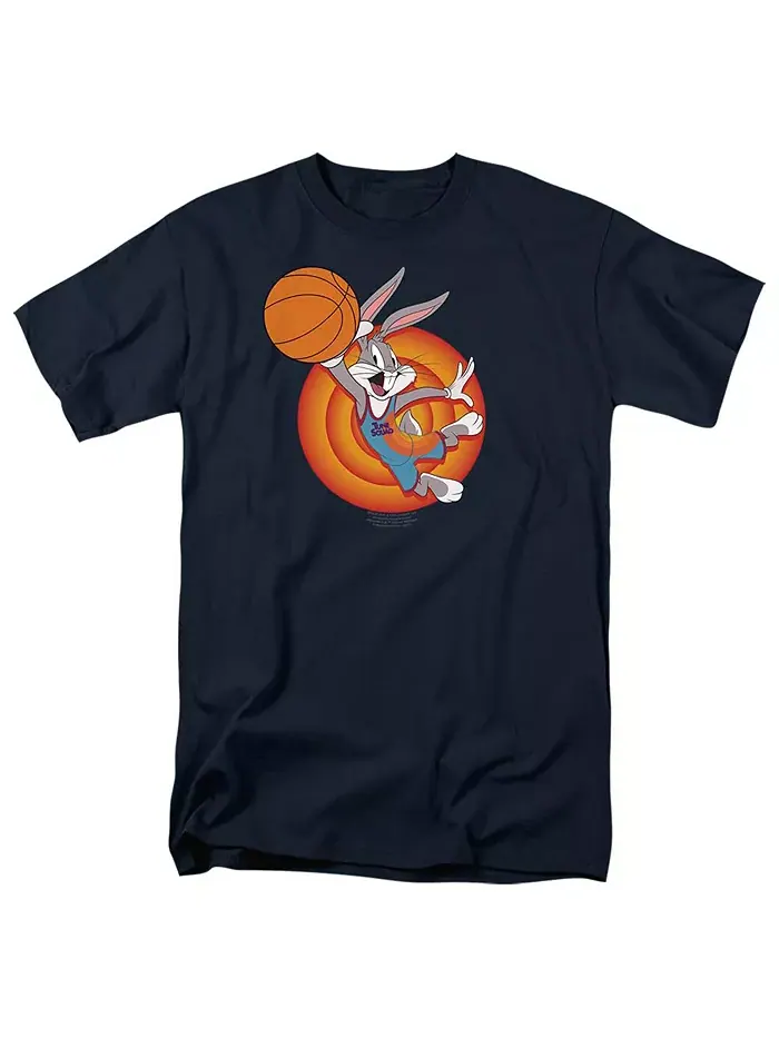 Футболка Big & Tall A New Legacy Bugs Slam Space Jam — синий