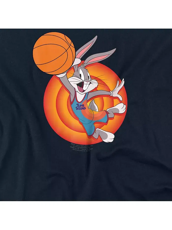 Футболка Big & Tall A New Legacy Bugs Slam Space Jam — изображение 2 из 3, синий