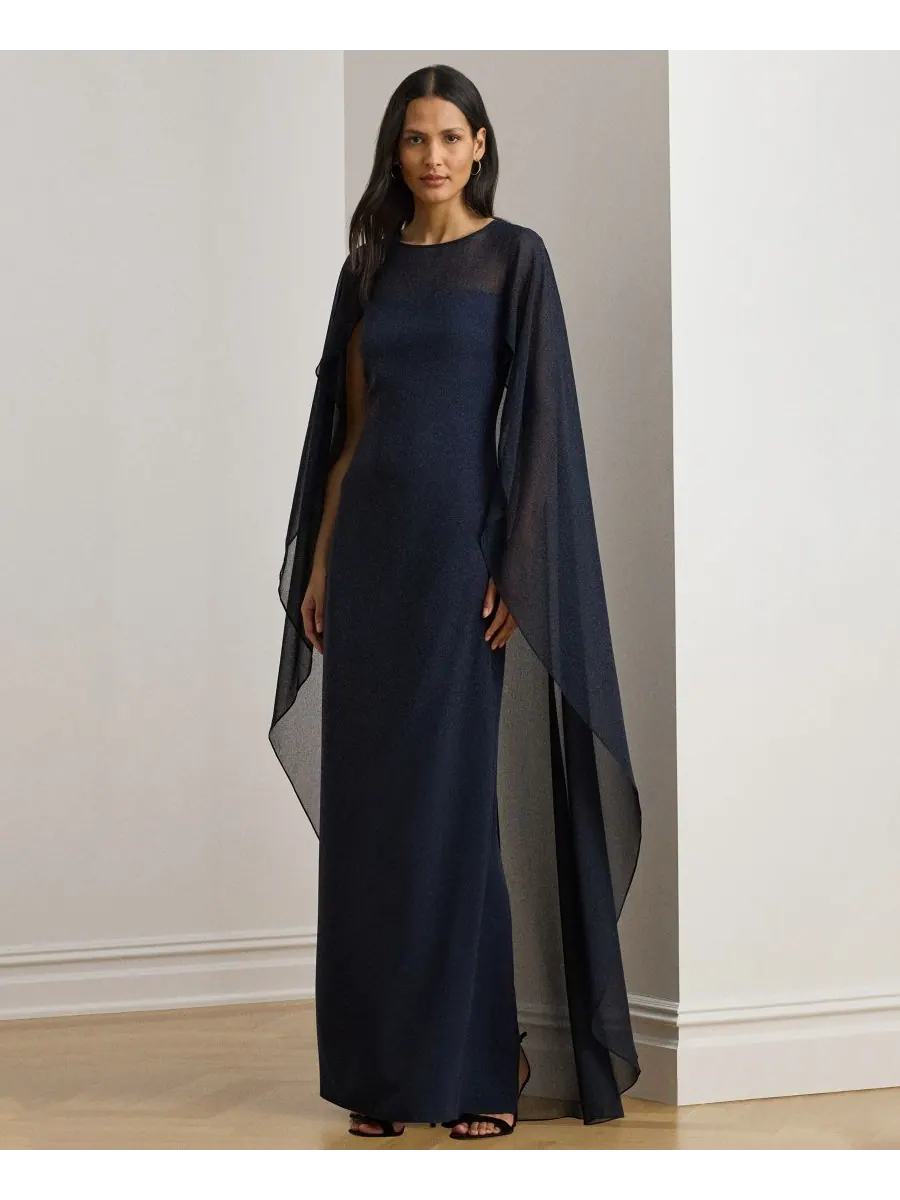 Платье из жоржета Lauren Ralph Lauren
