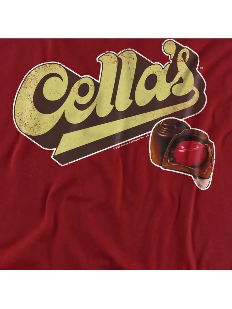 Мужская футболка с логотипом Cellas Tootsie Roll — изображение 3 из 3, красный
