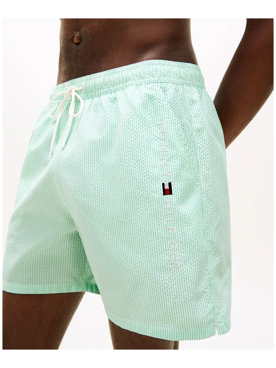 Мужские плавки на шнуровке с застежкой-молнией и карманами Tommy Hilfiger, Jade Wink — изображение 3 из 4