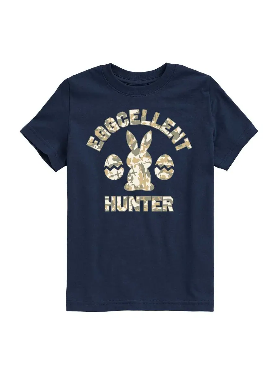 Детская футболка с коротким рукавом и графическим принтом Eggcellent Hunter (8-20 лет) Instant — синий
