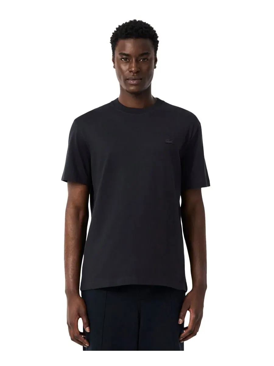 Футболка из хлопка с коротким рукавом, с принтом Lacoste, Blackbird — изображение 1 из 6