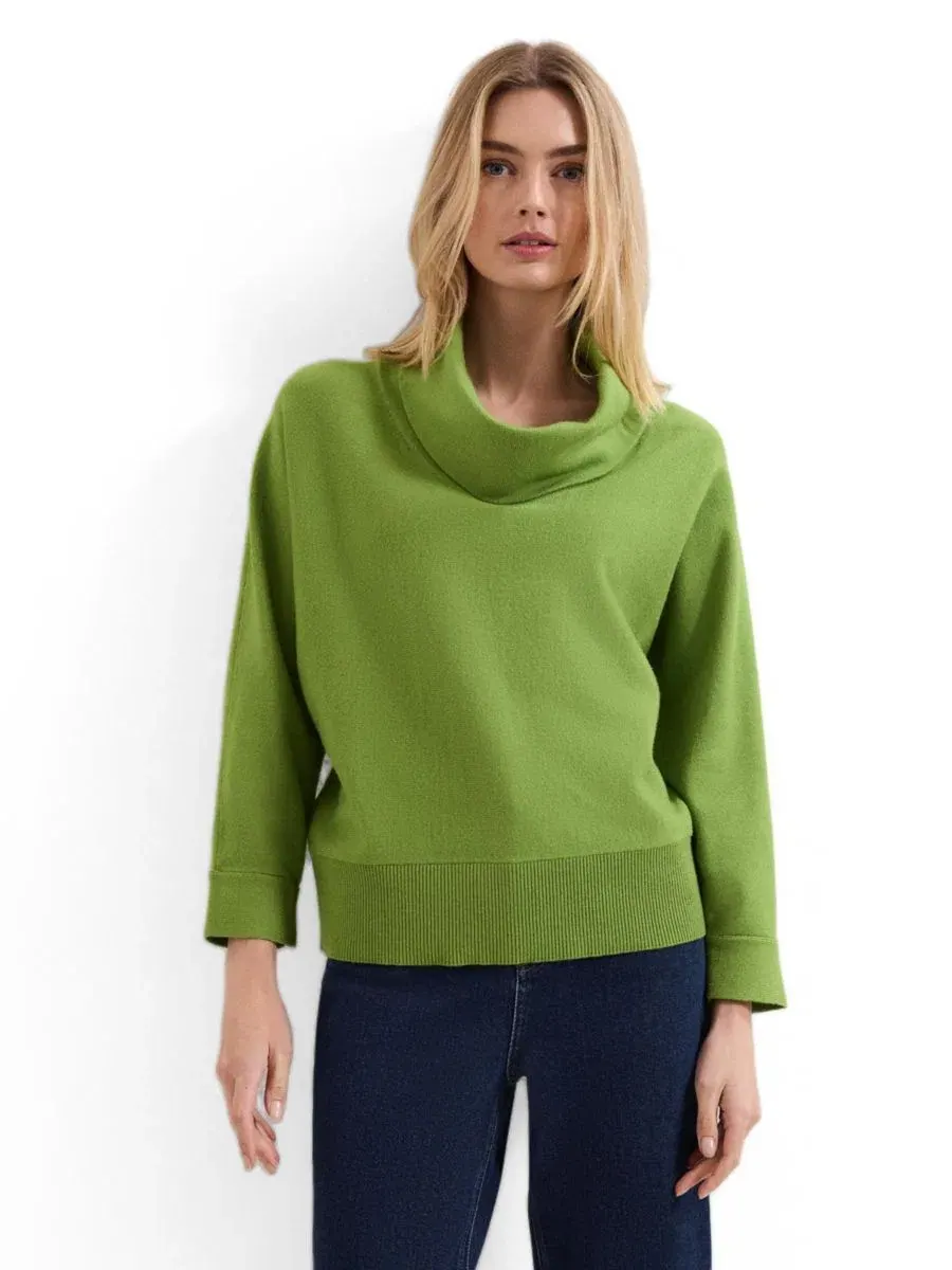 Женский джемпер Rosalie Cowl Jumper Phase Eight — изображение 1 из 8, зеленый