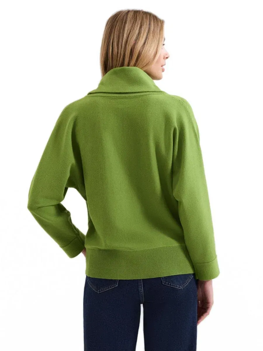 Женский джемпер Rosalie Cowl Jumper Phase Eight — изображение 3 из 8, зеленый