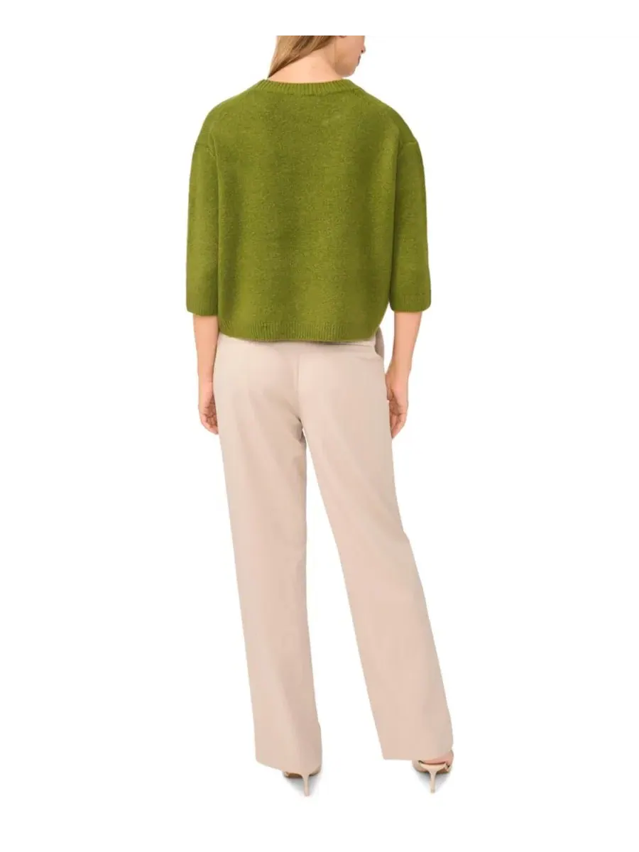 Свитер женский с воротником-хомутом и рукавом 3/4 Vince Camuto, Pesto — изображение 5 из 6